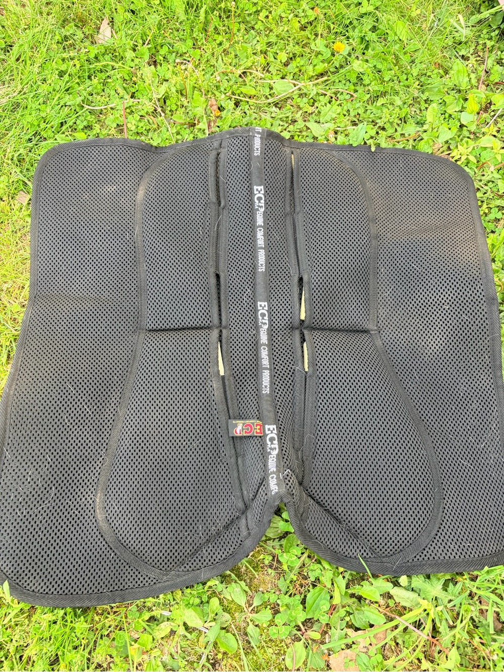 Equine comfort western saddle pad